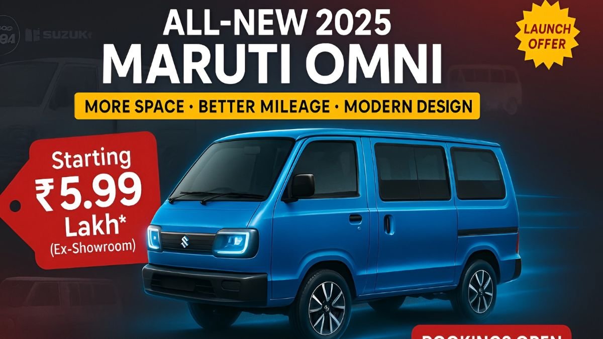 Maruti Suzuki Omni 2025, Maruti Omni launch, budget-friendly MPV, Maruti Omni features, Maruti Omni price in India, Maruti Omni 2025 review, Maruti Suzuki MPV, affordable MPV India, new Omni 2025, Maruti Omni specs,