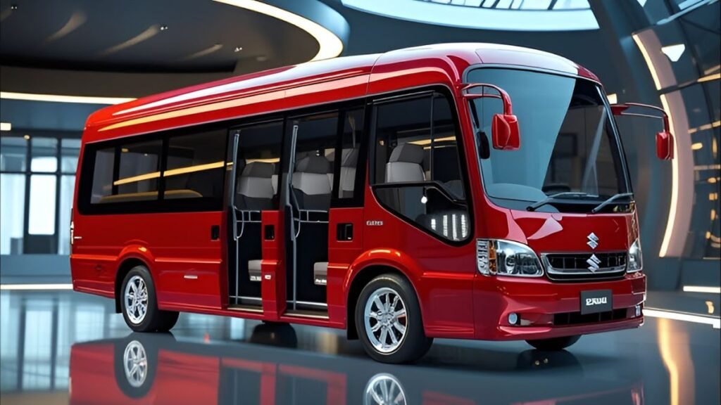 Maruti New Bus, Maruti bus price, luxury bus India, ₹5.99 lakh bus, high mileage bus, Maruti bus features, premium bus India, family travel bus, Maruti commercial vehicle, new bus launch,
