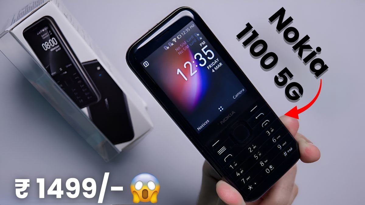 Nokia 1100 5G, New Nokia 1100, Nokia 1100 Launch, Nokia 1100 Features, Stylish Nokia 1100, Nokia Mobile 2025, Upgraded Nokia Phone, Nokia 1100 Specs, Affordable 5G Phone, Nokia Latest Release,